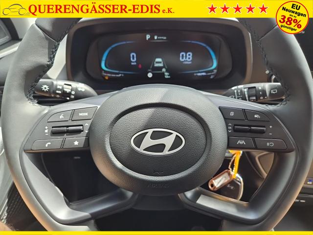 Hyundai i20 1.0 T-GDI 90PS Automatik 5-T&uuml;rer Sitzheizung Lenkradheizung R&uuml;ckf.Kamera PDC Klima Apple CarPlay Android Auto Tempomat Touchscreen 