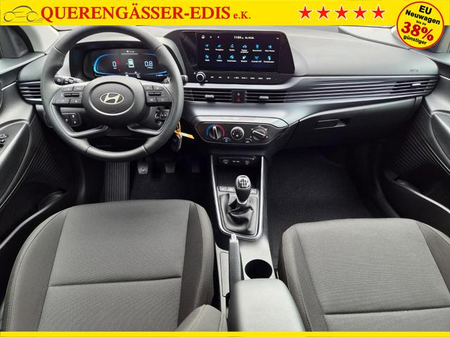 Hyundai i20 1.0 T-GDI 90PS 5-t&uuml;rig Sitzheizung Lenkradheizung R&uuml;ckf.Kamera PDC Klima Apple CarPlay Android Auto Tempomat Touchscreen 