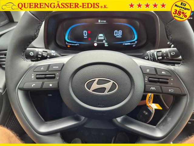 Hyundai i20 1.0 T-GDI 90PS 5-t&uuml;rig Sitzheizung Lenkradheizung R&uuml;ckf.Kamera PDC Klima Apple CarPlay Android Auto Tempomat Touchscreen 