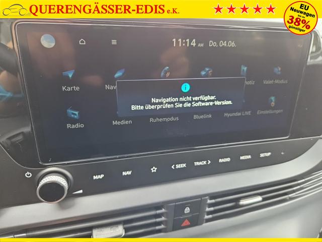 Hyundai i20 1.0 T-GDI 90PS 5-t&uuml;rig Sitzheizung Lenkradheizung R&uuml;ckf.Kamera PDC Klima Apple CarPlay Android Auto Tempomat Touchscreen 