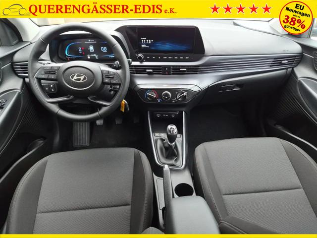 Hyundai i20 1.0 T-GDI 90PS 5-t&uuml;rig Sitzheizung Lenkradheizung R&uuml;ckf.Kamera PDC Klima Apple CarPlay Android Auto Tempomat Touchscreen 