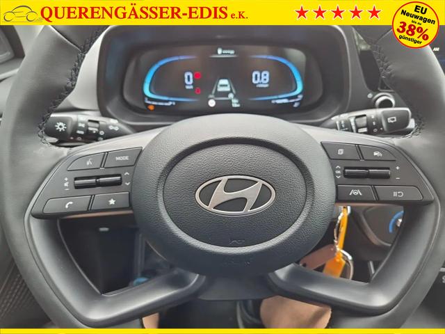 Hyundai i20 1.0 T-GDI 90PS 5-t&uuml;rig Sitzheizung Lenkradheizung R&uuml;ckf.Kamera PDC Klima Apple CarPlay Android Auto Tempomat Touchscreen 