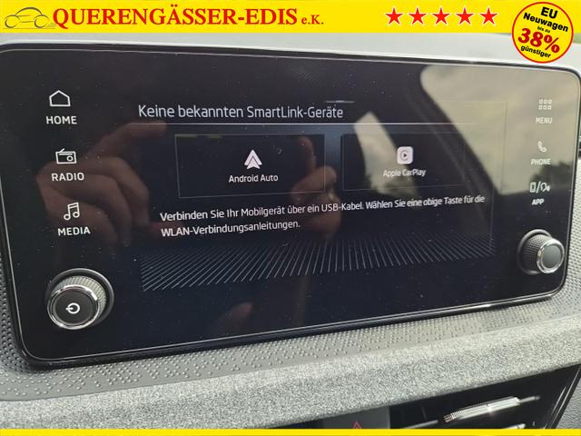 Skoda Kamiq 1.0 TSI 115PS DSG Selection R&uuml;ckf.Kamera PDC v+h Sitzheizung Klimaautomatik Skoda-Radio Apple CarPlay + Android Auto Tempomat Garantieverl&auml;ngerung 16"LM 