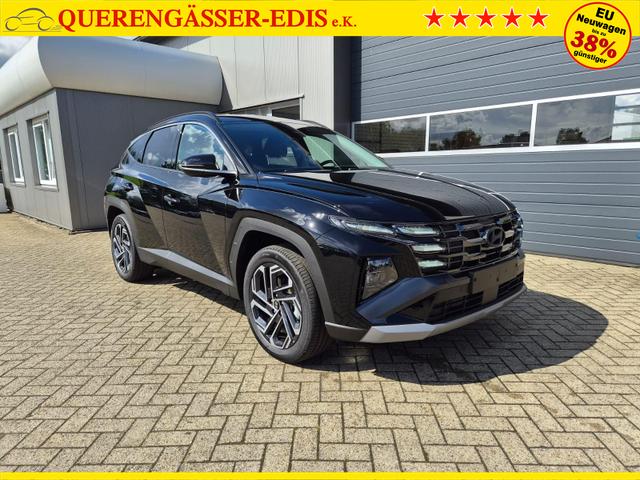 Hyundai TUCSON Trend 1.6 T-GDI 288PS Automatik PHEV Krell-Sound Teill-Leder elektr. Heckklappe ACC Klimaautomatik Sitzheizung Lenkrandheizung Navi PDC v+h R&uuml;ckf.Kamera Apple CarPlay + Android Auto 2xKeyless 19-LM vollelektr. Reichweite 68KM 