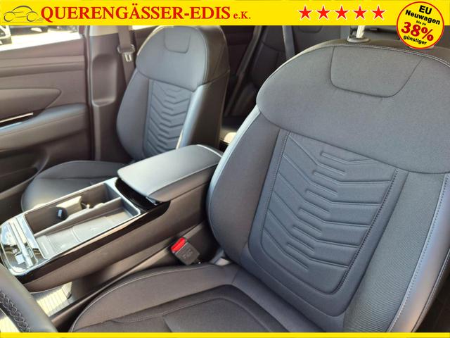 Hyundai TUCSON Trend 1.6 T-GDI 288PS Automatik PHEV Krell-Sound Teill-Leder elektr. Heckklappe ACC Klimaautomatik Sitzheizung Lenkrandheizung Navi PDC v+h R&uuml;ckf.Kamera Apple CarPlay + Android Auto 2xKeyless 19-LM vollelektr. Reichweite 68KM 