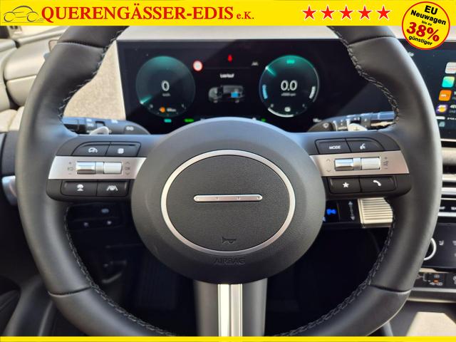 Hyundai TUCSON Trend 1.6 T-GDI 288PS Automatik PHEV Krell-Sound Teill-Leder elektr. Heckklappe ACC Klimaautomatik Sitzheizung Lenkrandheizung Navi PDC v+h R&uuml;ckf.Kamera Apple CarPlay + Android Auto 2xKeyless 19-LM vollelektr. Reichweite 68KM 