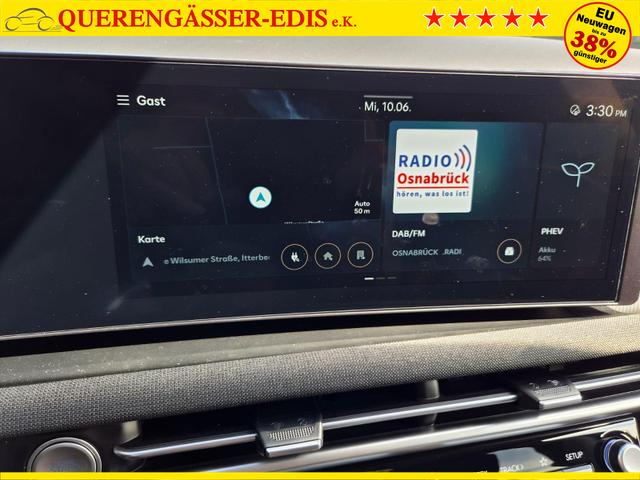 Hyundai TUCSON Trend 1.6 T-GDI 288PS Automatik PHEV Krell-Sound Teill-Leder elektr. Heckklappe ACC Klimaautomatik Sitzheizung Lenkrandheizung Navi PDC v+h R&uuml;ckf.Kamera Apple CarPlay + Android Auto 2xKeyless 19-LM vollelektr. Reichweite 68KM 