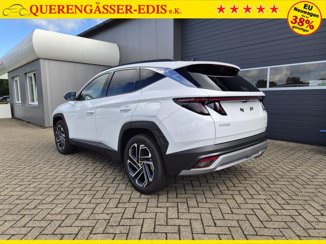 Hyundai TUCSON Trend 1.6 T-GDI 288PS Automatik PHEV Krell-Sound Teill-Leder elektr. Heckklappe ACC Klimaautomatik Sitzheizung Lenkrandheizung Navi PDC v+h R&uuml;ckf.Kamera Apple CarPlay + Android Auto 2xKeyless 19-LM vollelektr. Reichweite 68KM 