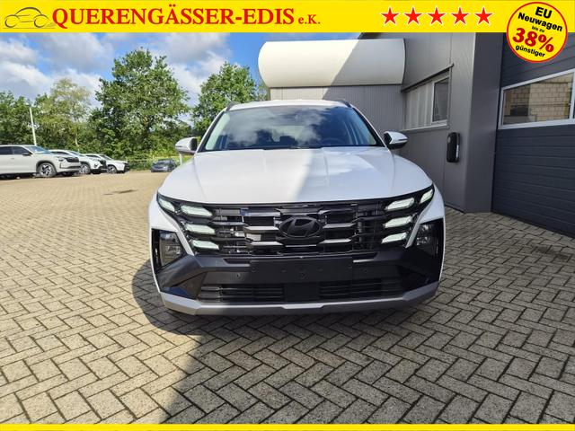 Hyundai TUCSON Trend 1.6 T-GDI 288PS Automatik PHEV Krell-Sound Teill-Leder elektr. Heckklappe ACC Klimaautomatik Sitzheizung Lenkrandheizung Navi PDC v+h R&uuml;ckf.Kamera Apple CarPlay + Android Auto 2xKeyless 19-LM vollelektr. Reichweite 68KM 