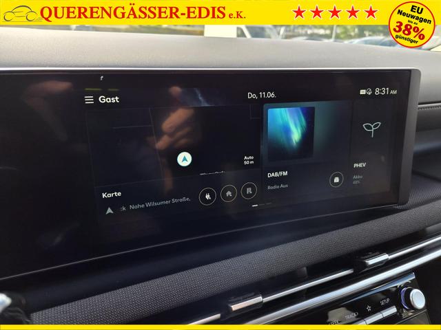 Hyundai TUCSON Trend 1.6 T-GDI 288PS Automatik PHEV Krell-Sound Teill-Leder elektr. Heckklappe ACC Klimaautomatik Sitzheizung Lenkrandheizung Navi PDC v+h R&uuml;ckf.Kamera Apple CarPlay + Android Auto 2xKeyless 19-LM vollelektr. Reichweite 68KM 