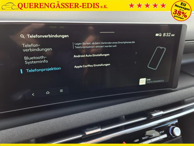 Hyundai TUCSON Trend 1.6 T-GDI 288PS Automatik PHEV Krell-Sound Teill-Leder elektr. Heckklappe ACC Klimaautomatik Sitzheizung Lenkrandheizung Navi PDC v+h R&uuml;ckf.Kamera Apple CarPlay + Android Auto 2xKeyless 19-LM vollelektr. Reichweite 68KM 