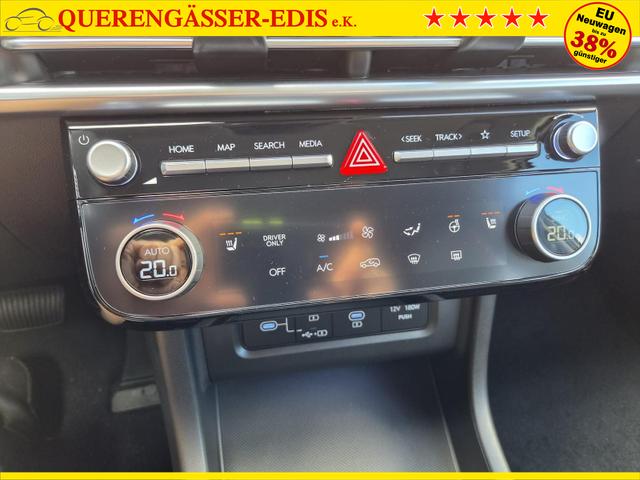 Hyundai TUCSON Trend 1.6 T-GDI 288PS Automatik PHEV Krell-Sound Teill-Leder elektr. Heckklappe ACC Klimaautomatik Sitzheizung Lenkrandheizung Navi PDC v+h R&uuml;ckf.Kamera Apple CarPlay + Android Auto 2xKeyless 19-LM vollelektr. Reichweite 68KM 