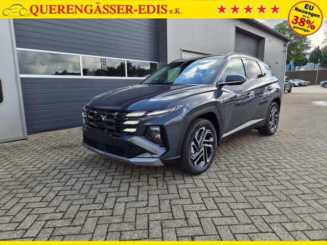 Hyundai TUCSON Trend 1.6 T-GDI 288PS Automatik PHEV Krell-Sound Teill-Leder elektr. Heckklappe ACC Klimaautomatik Sitzheizung Lenkrandheizung Navi PDC v+h R&uuml;ckf.Kamera Apple CarPlay + Android Auto 2xKeyless 19-LM vollelektr. Reichweite 68KM 