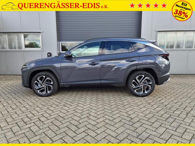 Hyundai TUCSON Trend 1.6 T-GDI 288PS Automatik PHEV Krell-Sound Teill-Leder elektr. Heckklappe ACC Klimaautomatik Sitzheizung Lenkrandheizung Navi PDC v+h R&uuml;ckf.Kamera Apple CarPlay + Android Auto 2xKeyless 19-LM vollelektr. Reichweite 68KM 