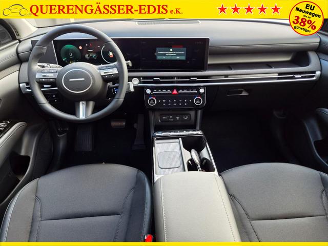 Hyundai TUCSON Trend 1.6 T-GDI 288PS Automatik PHEV Krell-Sound Teill-Leder elektr. Heckklappe ACC Klimaautomatik Sitzheizung Lenkrandheizung Navi PDC v+h R&uuml;ckf.Kamera Apple CarPlay + Android Auto 2xKeyless 19-LM vollelektr. Reichweite 68KM 