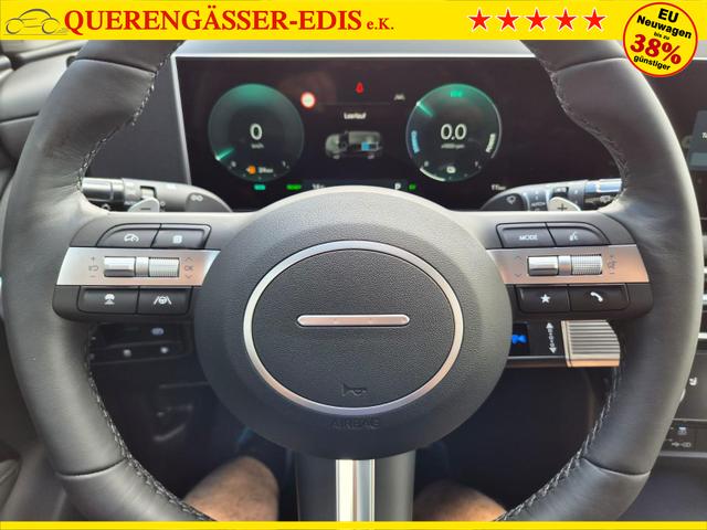 Hyundai TUCSON Trend 1.6 T-GDI 288PS Automatik PHEV Krell-Sound Teill-Leder elektr. Heckklappe ACC Klimaautomatik Sitzheizung Lenkrandheizung Navi PDC v+h R&uuml;ckf.Kamera Apple CarPlay + Android Auto 2xKeyless 19-LM vollelektr. Reichweite 68KM 