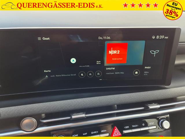 Hyundai TUCSON Trend 1.6 T-GDI 288PS Automatik PHEV Krell-Sound Teill-Leder elektr. Heckklappe ACC Klimaautomatik Sitzheizung Lenkrandheizung Navi PDC v+h R&uuml;ckf.Kamera Apple CarPlay + Android Auto 2xKeyless 19-LM vollelektr. Reichweite 68KM 