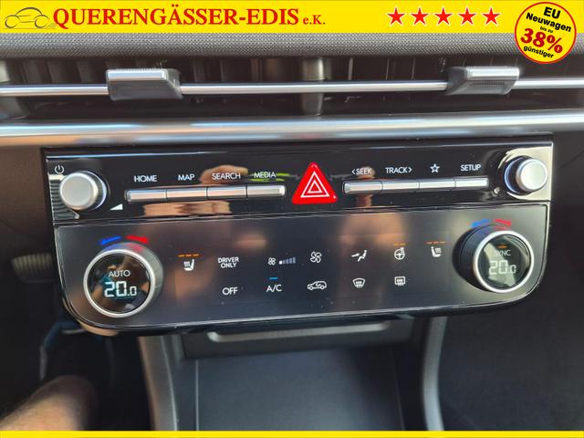 Hyundai TUCSON Trend 1.6 T-GDI 288PS Automatik PHEV Krell-Sound Teill-Leder elektr. Heckklappe ACC Klimaautomatik Sitzheizung Lenkrandheizung Navi PDC v+h R&uuml;ckf.Kamera Apple CarPlay + Android Auto 2xKeyless 19-LM vollelektr. Reichweite 68KM 