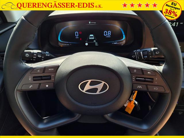 Hyundai i20 1.0 T-GDI 90PS 5-t&uuml;rig Sitzheizung Lenkradheizung R&uuml;ckf.Kamera PDC Klima Apple CarPlay Android Auto Tempomat Touchscreen 