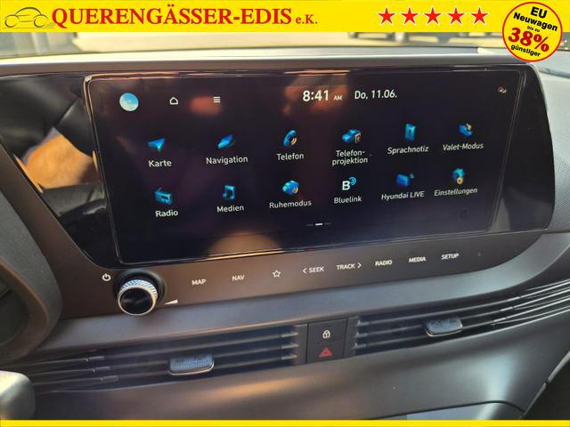 Hyundai i20 1.0 T-GDI 90PS 5-t&uuml;rig Sitzheizung Lenkradheizung R&uuml;ckf.Kamera PDC Klima Apple CarPlay Android Auto Tempomat Touchscreen 