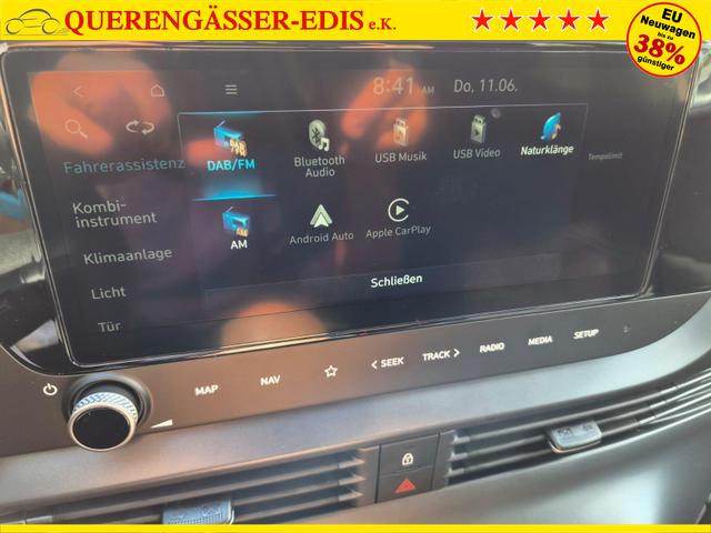 Hyundai i20 1.0 T-GDI 90PS 5-t&uuml;rig Sitzheizung Lenkradheizung R&uuml;ckf.Kamera PDC Klima Apple CarPlay Android Auto Tempomat Touchscreen 