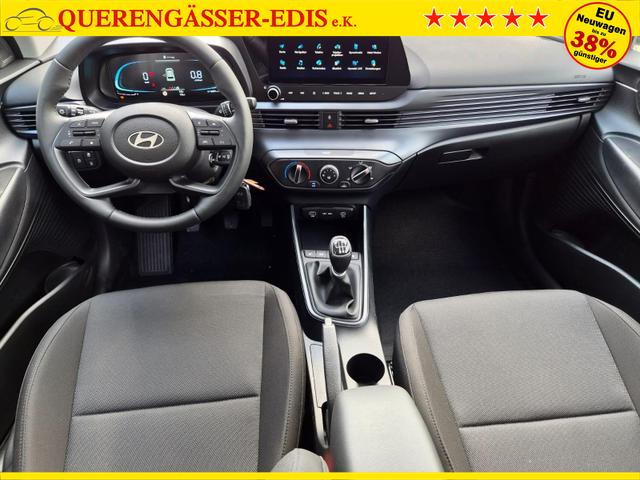 Hyundai i20 1.0 T-GDI 90PS 5-t&uuml;rig Sitzheizung Lenkradheizung R&uuml;ckf.Kamera PDC Klima Apple CarPlay Android Auto Tempomat Touchscreen 