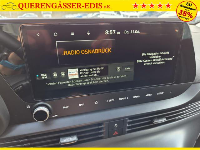 Hyundai i20 1.0 T-GDI 90PS 5-t&uuml;rig Sitzheizung Lenkradheizung R&uuml;ckf.Kamera PDC Klima Apple CarPlay Android Auto Tempomat Touchscreen 