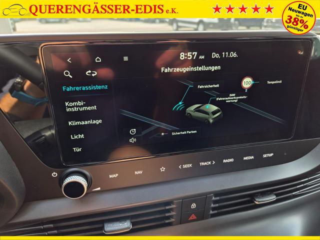 Hyundai i20 1.0 T-GDI 90PS 5-t&uuml;rig Sitzheizung Lenkradheizung R&uuml;ckf.Kamera PDC Klima Apple CarPlay Android Auto Tempomat Touchscreen 