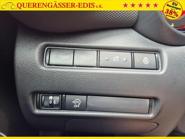 Nissan Juke 1.0 DIG-T 114PS N-Connecta Sitzheizung Lenkradheizung Teil-Leder Klimaautomatik PDC v+h R&uuml;ckf.Kamera Bluetooth Touchscreen Apple CarPlay Android Auto 17"LM 