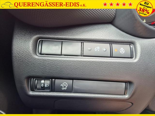 Nissan Juke 1.0 DIG-T 114PS N-Connecta Sitzheizung Lenkradheizung Teil-Leder Klimaautomatik PDC v+h R&uuml;ckf.Kamera Bluetooth Touchscreen Apple CarPlay Android Auto 17"LM 