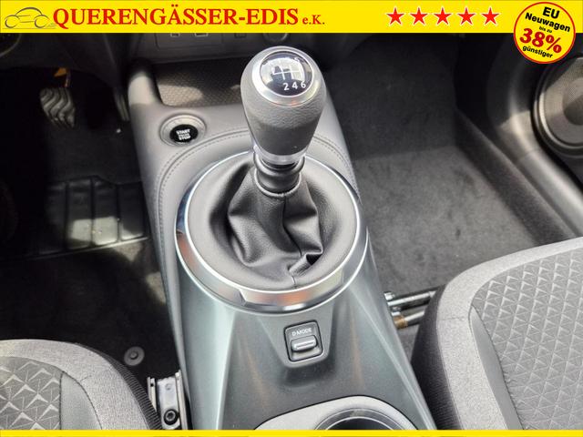 Nissan Juke 1.0 DIG-T 114PS N-Connecta Sitzheizung Lenkradheizung Teil-Leder Klimaautomatik PDC v+h R&uuml;ckf.Kamera Bluetooth Touchscreen Apple CarPlay Android Auto 17"LM 