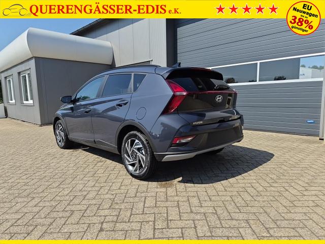 Hyundai BAYON Trend 1.0 T-GDI 90PS Automatik Klimaautomatik R&uuml;ckf.Kamera Parksensoren Sitzheizung Lenkradheizung Bluetooth Touchscreen Tempomat Apple CarPlay + Android Auto 16"LM 