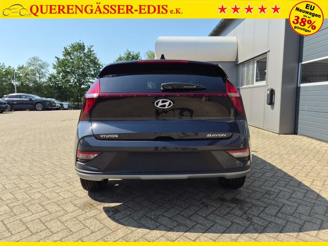 Hyundai BAYON Trend 1.0 T-GDI 90PS Automatik Klimaautomatik R&uuml;ckf.Kamera Parksensoren Sitzheizung Lenkradheizung Bluetooth Touchscreen Tempomat Apple CarPlay + Android Auto 16"LM 