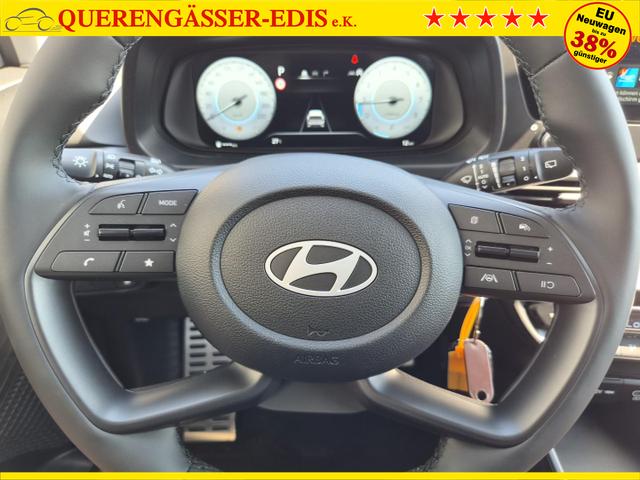 Hyundai BAYON Trend 1.0 T-GDI 90PS Automatik Klimaautomatik R&uuml;ckf.Kamera Parksensoren Sitzheizung Lenkradheizung Bluetooth Touchscreen Tempomat Apple CarPlay + Android Auto 16"LM 
