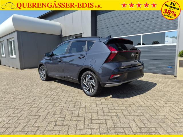 Hyundai BAYON Trend 1.0 T-GDI 90PS Klimaautomatik R&uuml;ckf.Kamera Parksensoren Sitzheizung Lenkradheizung Bluetooth Touchscreen Tempomat Apple CarPlay + Android Auto 16"LM 