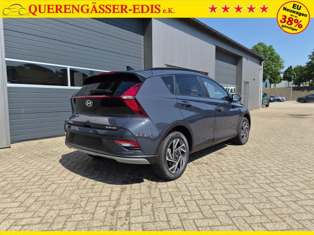 Hyundai BAYON Trend 1.0 T-GDI 90PS Klimaautomatik R&uuml;ckf.Kamera Parksensoren Sitzheizung Lenkradheizung Bluetooth Touchscreen Tempomat Apple CarPlay + Android Auto 16"LM 