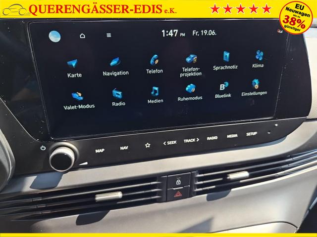 Hyundai BAYON Trend 1.0 T-GDI 90PS Klimaautomatik R&uuml;ckf.Kamera Parksensoren Sitzheizung Lenkradheizung Bluetooth Touchscreen Tempomat Apple CarPlay + Android Auto 16"LM 