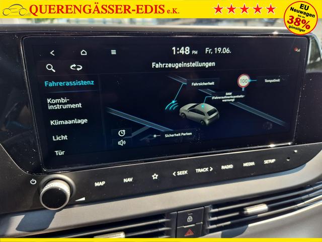 Hyundai BAYON Trend 1.0 T-GDI 90PS Klimaautomatik R&uuml;ckf.Kamera Parksensoren Sitzheizung Lenkradheizung Bluetooth Touchscreen Tempomat Apple CarPlay + Android Auto 16"LM 
