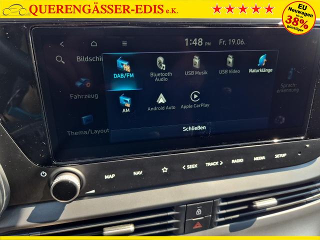 Hyundai BAYON Trend 1.0 T-GDI 90PS Klimaautomatik R&uuml;ckf.Kamera Parksensoren Sitzheizung Lenkradheizung Bluetooth Touchscreen Tempomat Apple CarPlay + Android Auto 16"LM 