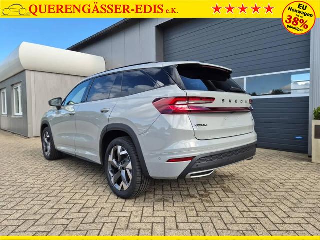 Skoda Kodiaq Sportline 1.5 TSI 204PS PHEV DSG schwenkb. AHK elektr. PanoDach HUD Alcantara PDC v+h 360&deg;Kamera CANTON Sound Klimaautomatik Sitzheizung Lenkradheizung Navi Apple CarPlay Android Auto 2xKeyless 19"LM vollelektr. Reichweite 116KM 
