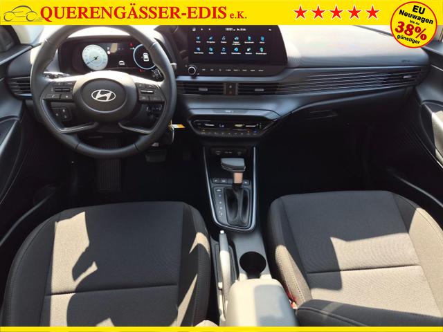 Hyundai i20 1.0 T-GDI 90PS Trend Automatik 5-t&uuml;rig Klimaautomatik Sitzheizung Lenkradheizung Navi R&uuml;ckf.Kamera PDC Apple CarPlay Android Auto Tempomat Touchscreen 16"LM 