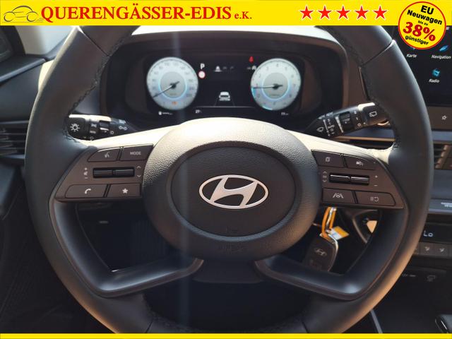 Hyundai i20 1.0 T-GDI 90PS Trend Automatik 5-t&uuml;rig Klimaautomatik Sitzheizung Lenkradheizung Navi R&uuml;ckf.Kamera PDC Apple CarPlay Android Auto Tempomat Touchscreen 16"LM 