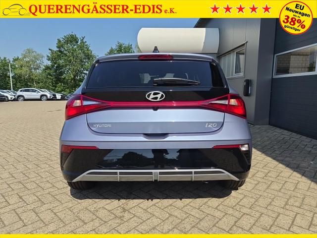 Hyundai i20 1.0 T-GDI 90PS Trend Automatik 5-t&uuml;rig Klimaautomatik Sitzheizung Lenkradheizung Navi R&uuml;ckf.Kamera PDC Apple CarPlay Android Auto Tempomat Touchscreen 16"LM 