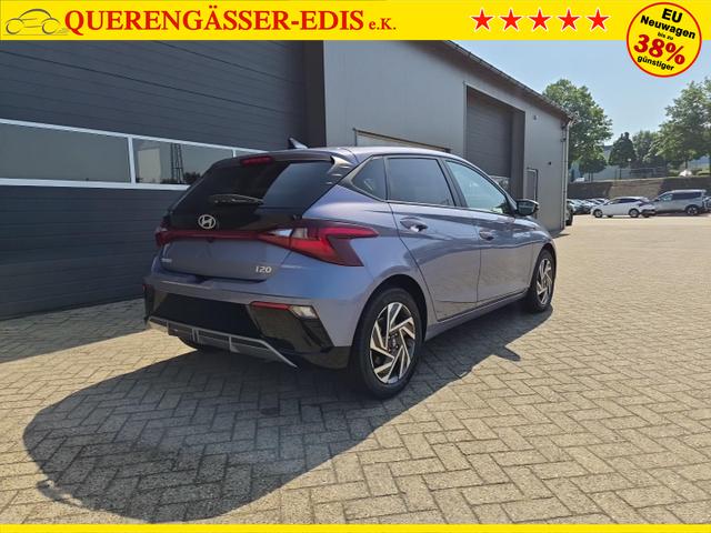 Hyundai i20 1.0 T-GDI 90PS Trend Automatik 5-t&uuml;rig Klimaautomatik Sitzheizung Lenkradheizung Navi R&uuml;ckf.Kamera PDC Apple CarPlay Android Auto Tempomat Touchscreen 16"LM 
