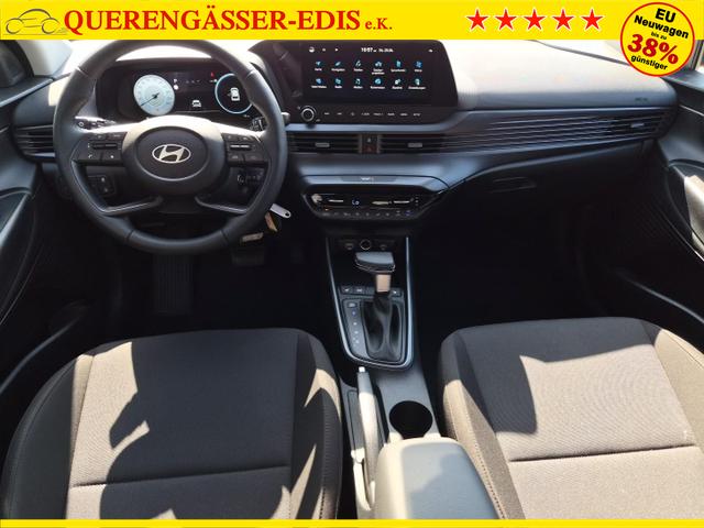 Hyundai i20 1.0 T-GDI 90PS Trend Automatik 5-t&uuml;rig Klimaautomatik Sitzheizung Lenkradheizung Navi R&uuml;ckf.Kamera PDC Apple CarPlay Android Auto Tempomat Touchscreen 16"LM 