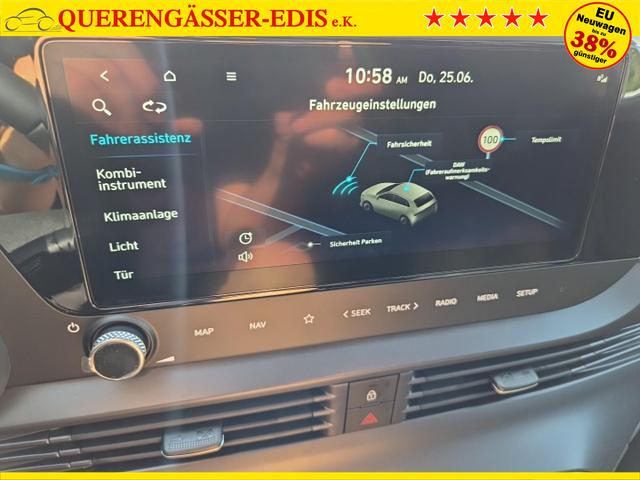 Hyundai i20 1.0 T-GDI 90PS Trend Automatik 5-t&uuml;rig Klimaautomatik Sitzheizung Lenkradheizung Navi R&uuml;ckf.Kamera PDC Apple CarPlay Android Auto Tempomat Touchscreen 16"LM 