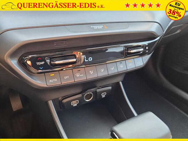 Hyundai i20 1.0 T-GDI 90PS Trend Automatik 5-t&uuml;rig Klimaautomatik Sitzheizung Lenkradheizung Navi R&uuml;ckf.Kamera PDC Apple CarPlay Android Auto Tempomat Touchscreen 16"LM 