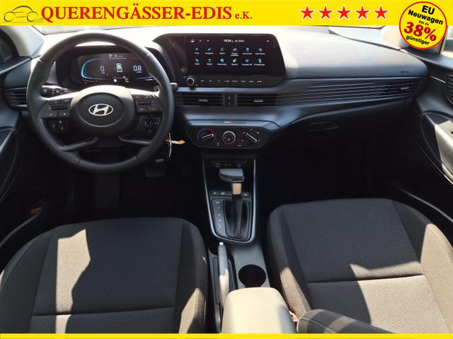 Hyundai i20 1.0 T-GDI 90PS Automatik 5-T&uuml;rer Sitzheizung Lenkradheizung R&uuml;ckf.Kamera PDC Klima Apple CarPlay Android Auto Tempomat Touchscreen 