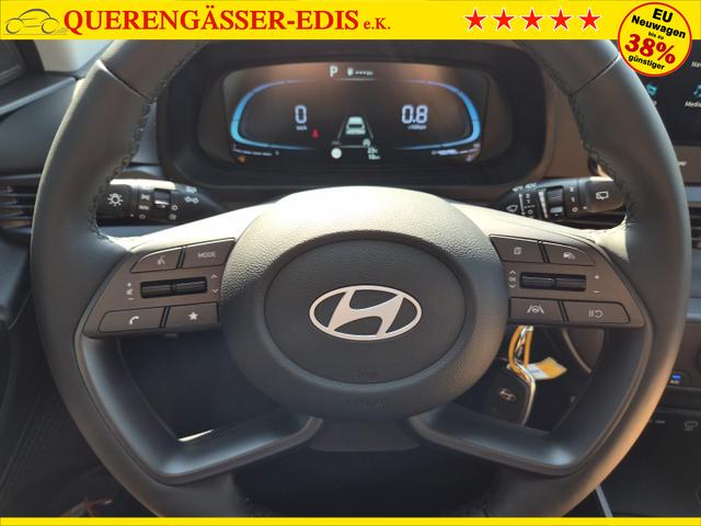 Hyundai i20 1.0 T-GDI 90PS Automatik 5-T&uuml;rer Sitzheizung Lenkradheizung R&uuml;ckf.Kamera PDC Klima Apple CarPlay Android Auto Tempomat Touchscreen 