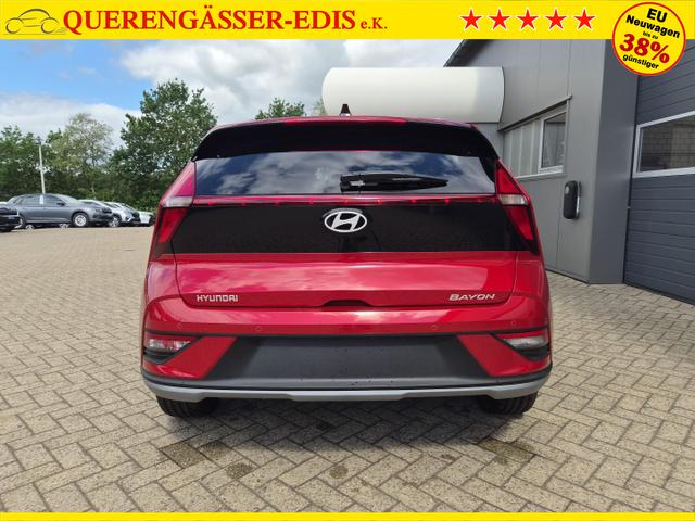 Hyundai BAYON Trend 1.0 T-GDI 90PS Automatik Klimaautomatik R&uuml;ckf.Kamera Parksensoren Sitzheizung Lenkradheizung Bluetooth Touchscreen Tempomat Apple CarPlay + Android Auto 16"LM 